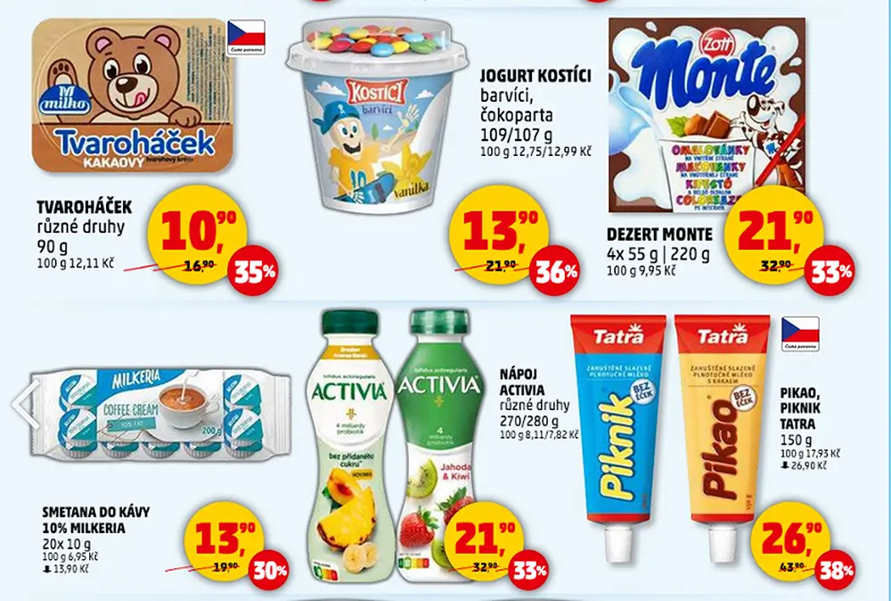 V Penny právě koupíte Pikao, Piknik se slevou. - Techsvět leták Penny