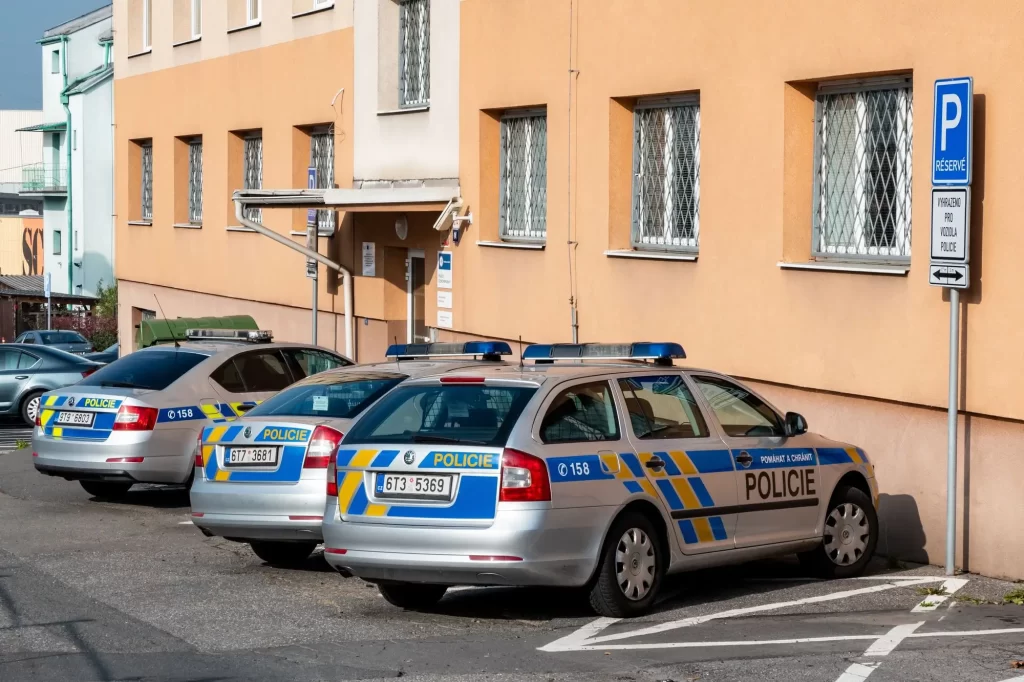 policejní auta