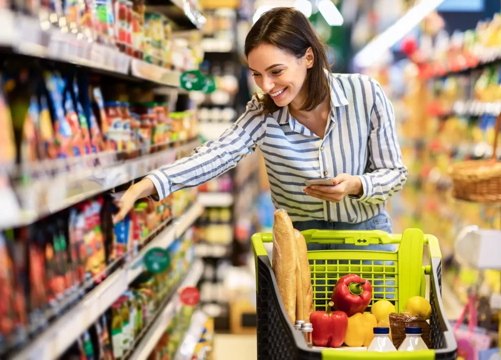 nákup v supermarketu - Techsvět nákup v supermarketu