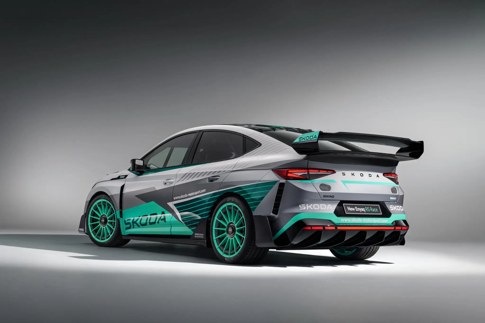 Koncept má povedený sportovní vzhled | Foto: Škoda - Techsvět Škoda Enyaq RS Race