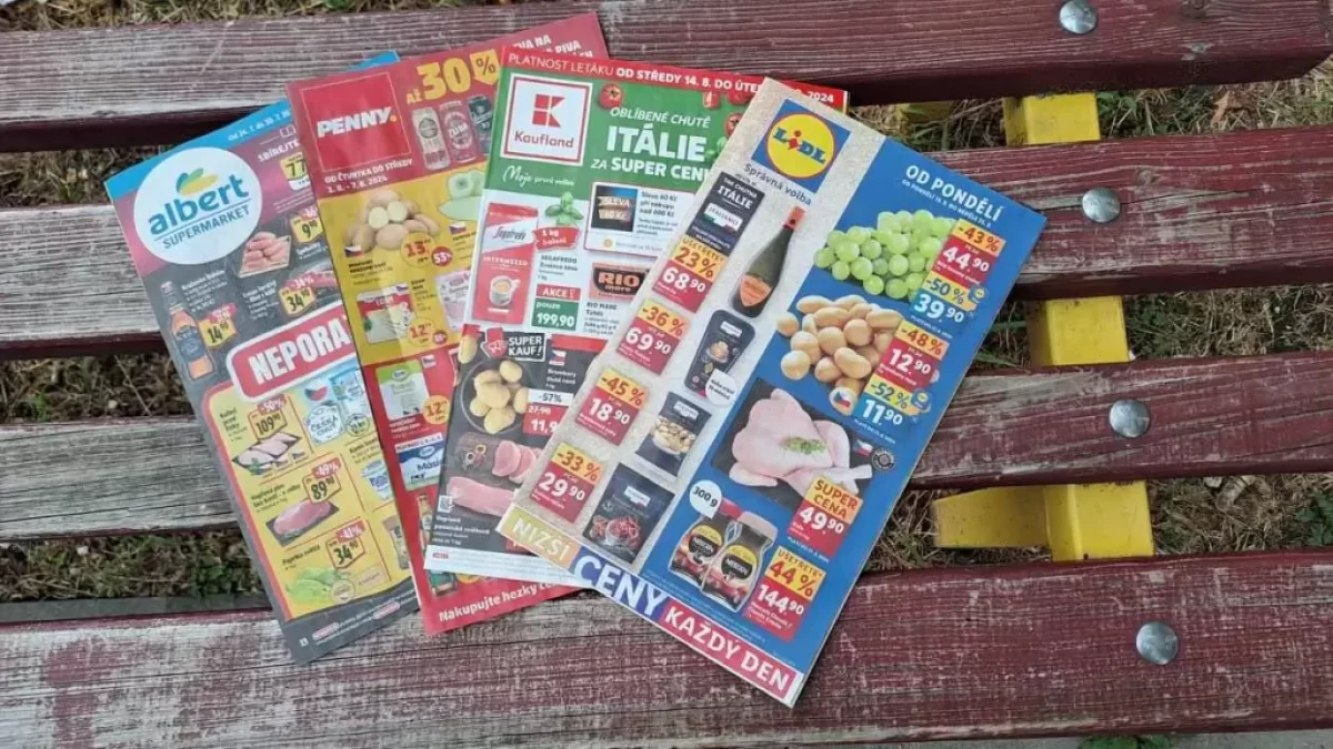 Akční letáky supermarketů