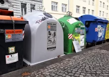 Kontejnery na tříděný odpad