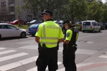 Policie u přechodu