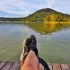 jezero muž na molu