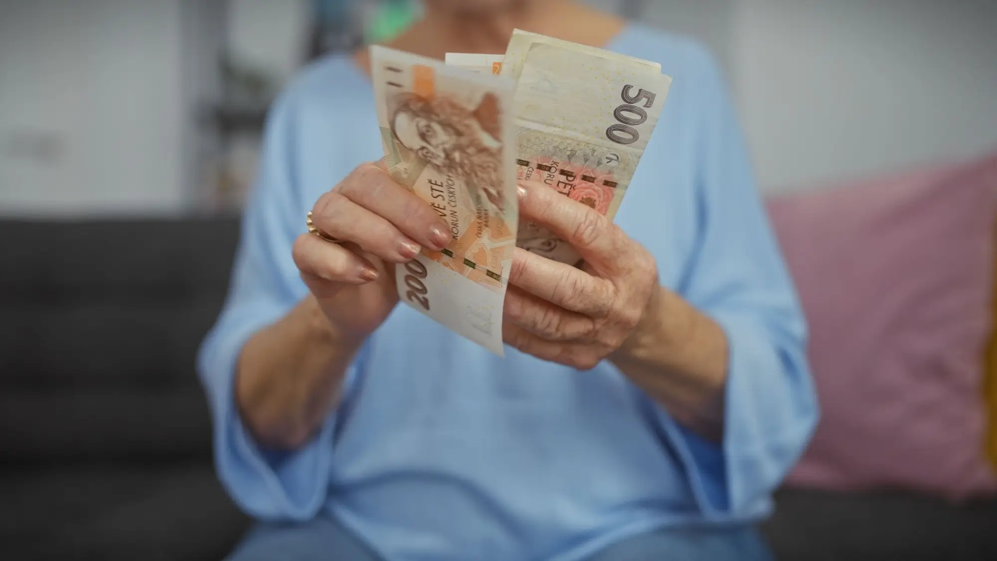 Stát nabízí poskytnutí finanční pomoci také seniorům.