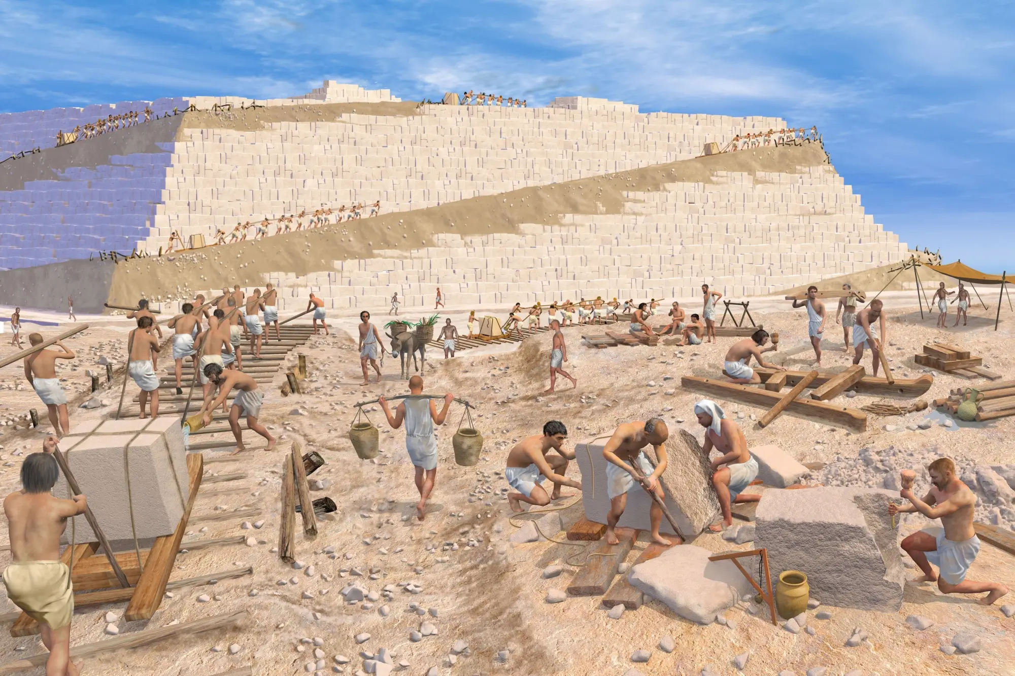 Shutterstock_2556669031 - Techsvět Stavba pyramid