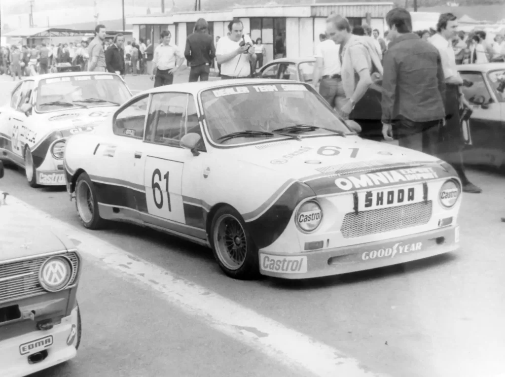 Škoda_130_RS_Vojtěch-Enge-Šenkýř_Brno_1980 - Techsvět škoda 130 RS