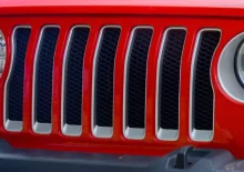 Mřížka jeepu Wrangler