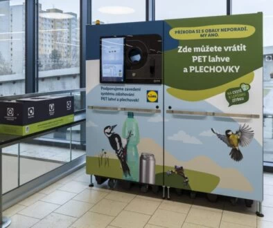 lidl automat na PET lahve a plechovky