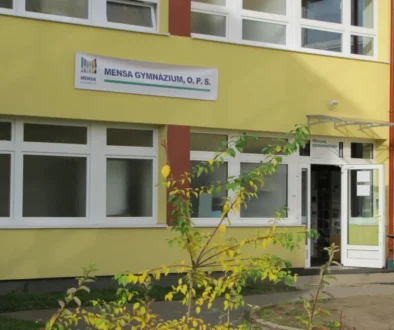 Budova Mensa gymnázia