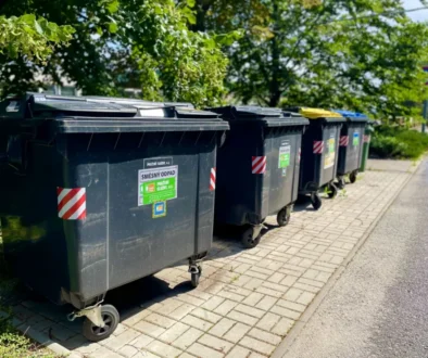 Popelnice na tříděný odpad