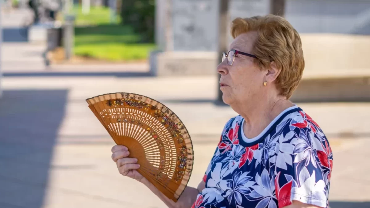 ženě je horko