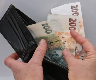 Bankovky v peněžence