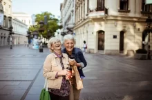 Seniorky na ulici