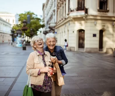 Seniorky na ulici