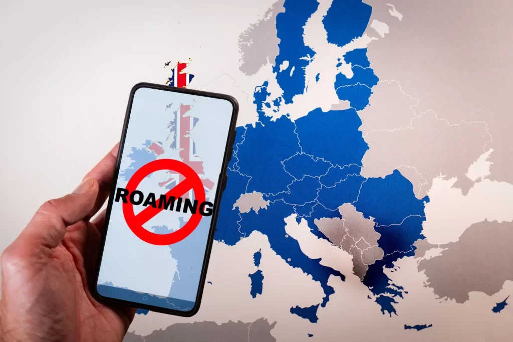 Roaming mapa EU
