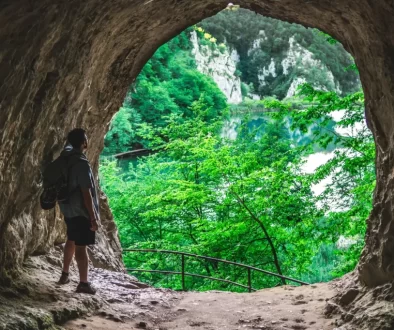 Jeskyně Plitvická jezera Chorvatsko