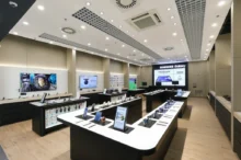 prodejna společnosti Samsung