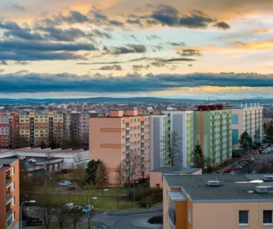 sídliště a paneláky