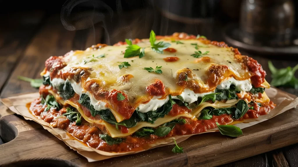 špenátové lasagne - Techsvět špenátové lasagne