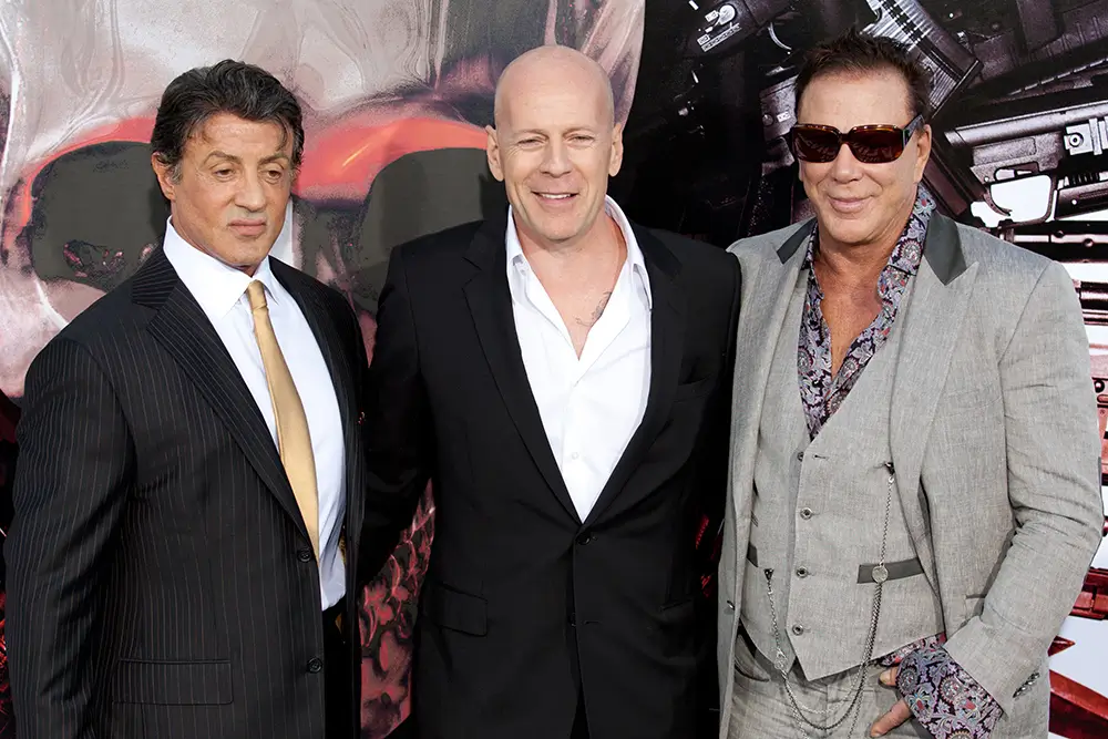 Bruce patřil mezi špičky akčních filmů. - Techsvět Bruce Willis, Sylvester Stalone a Mickey Rourke