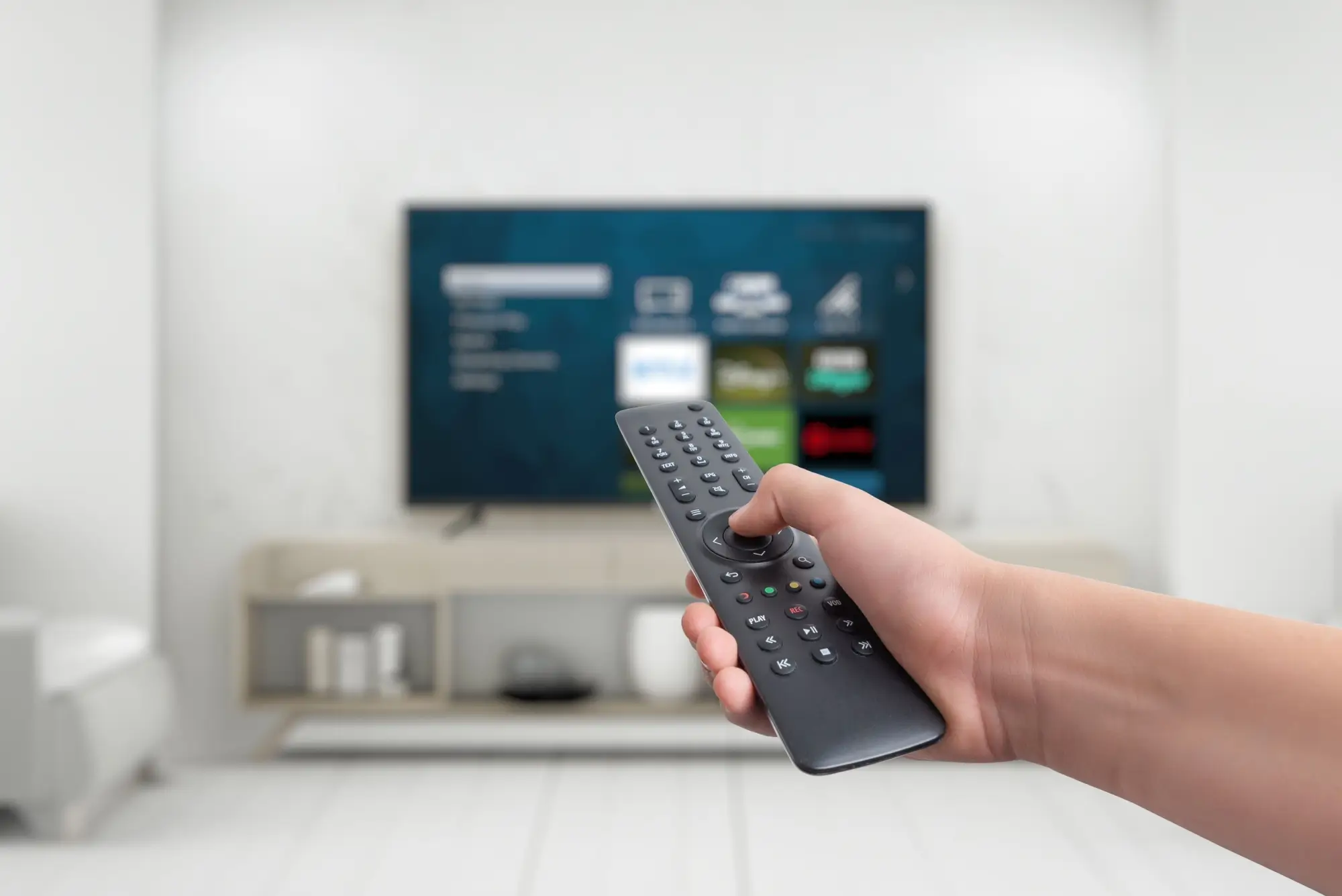 Ovladač a chytrá televize