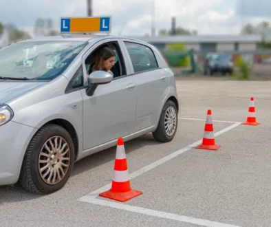 Parkování v autoškole
