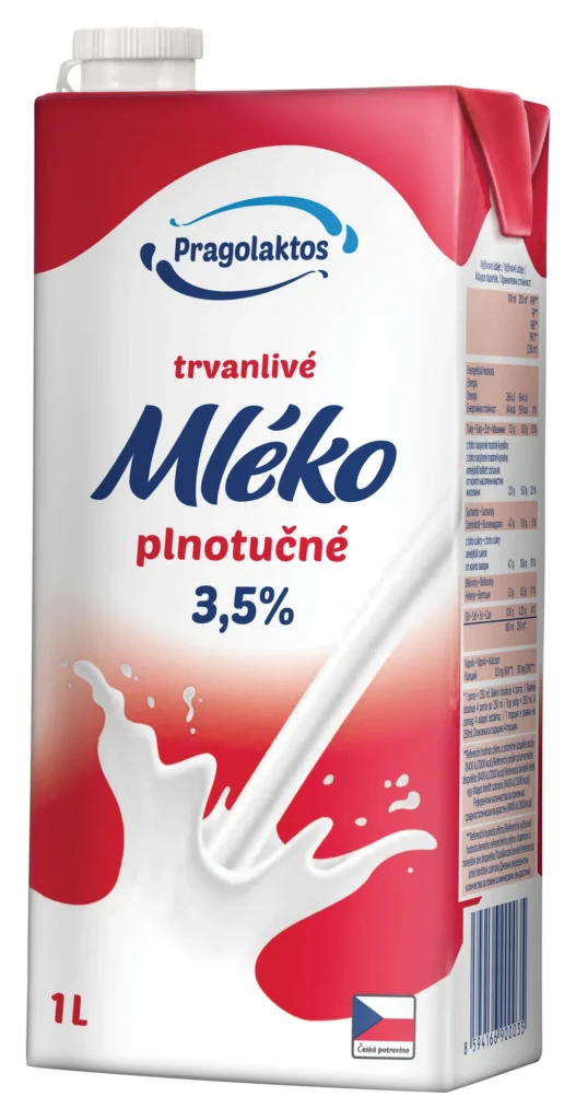 Plnotučné mléko Pragolaktos pořídíte jen za 15,90 Kč, FOTO: Pragolaktos - Techsvět plnotučné mléko pragolaktos