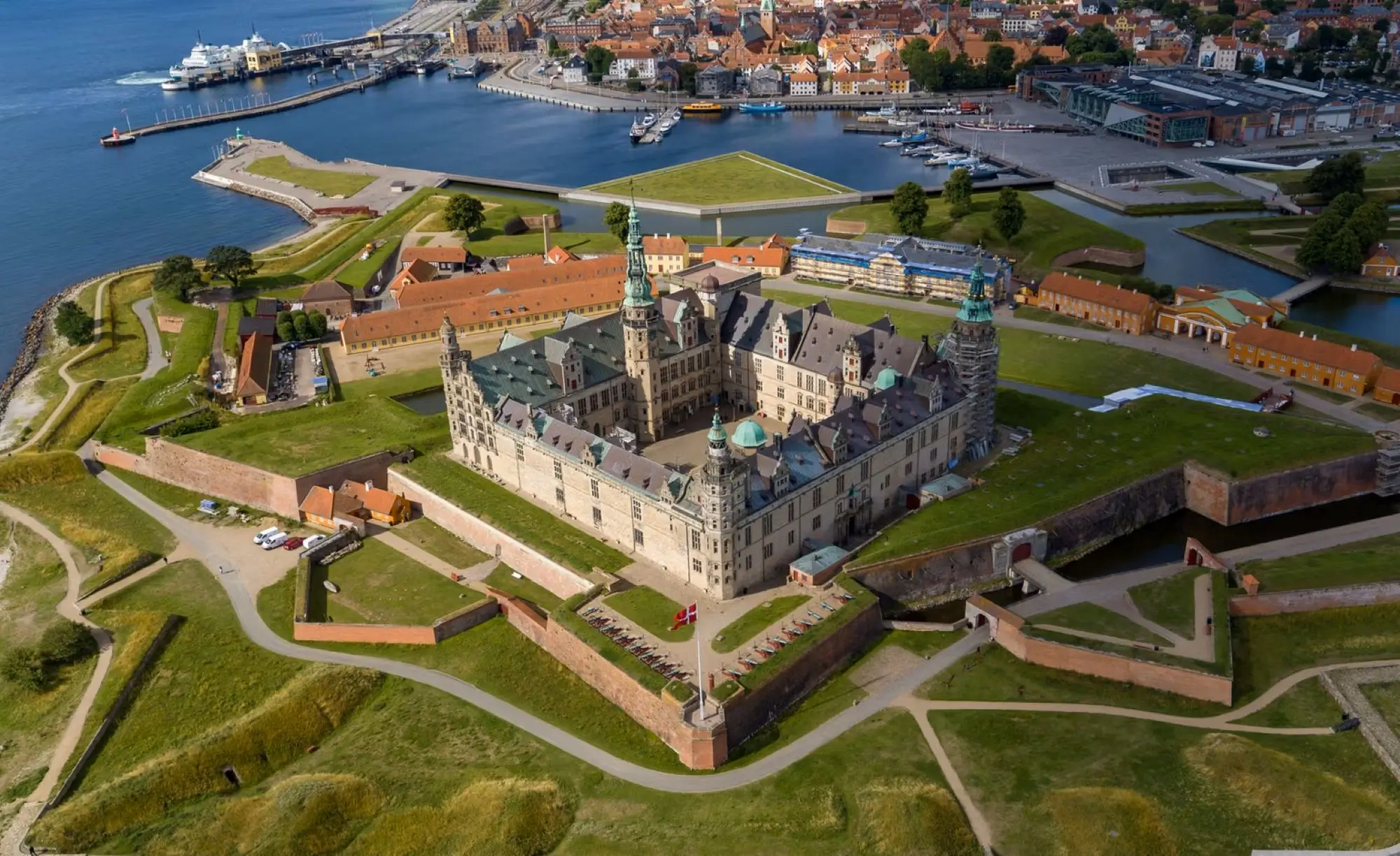 hrad Kronborg Dánsko