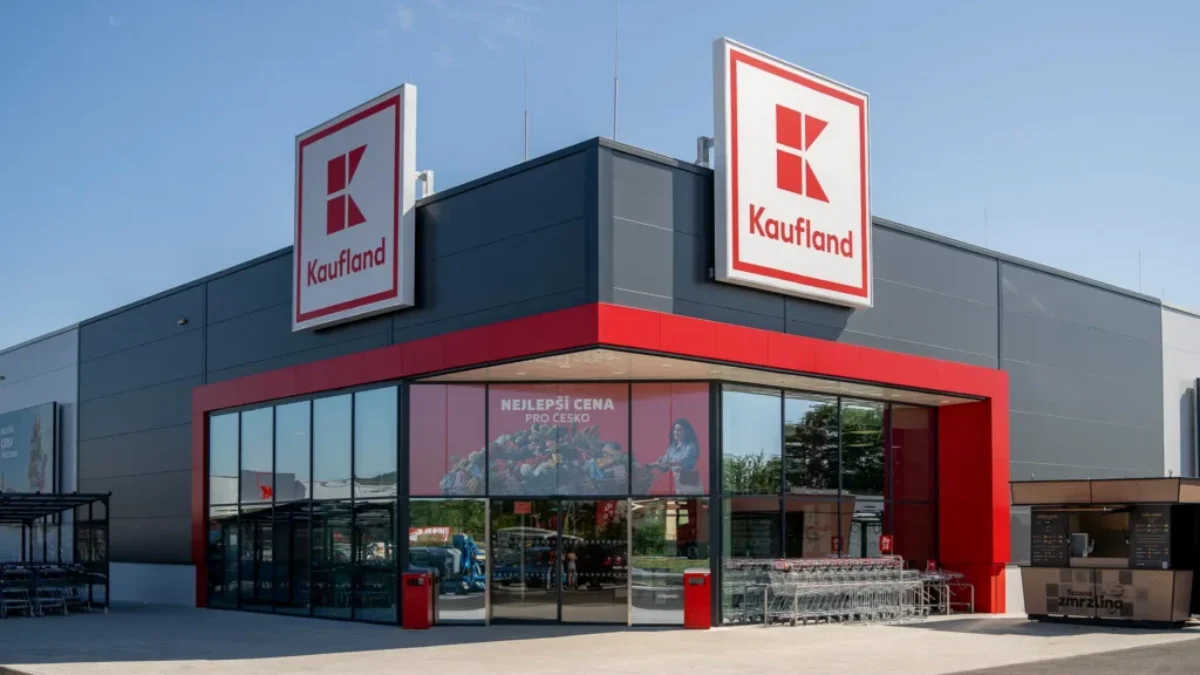 budova supermarketu Kaufland