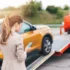 odtahovka nakládá auto