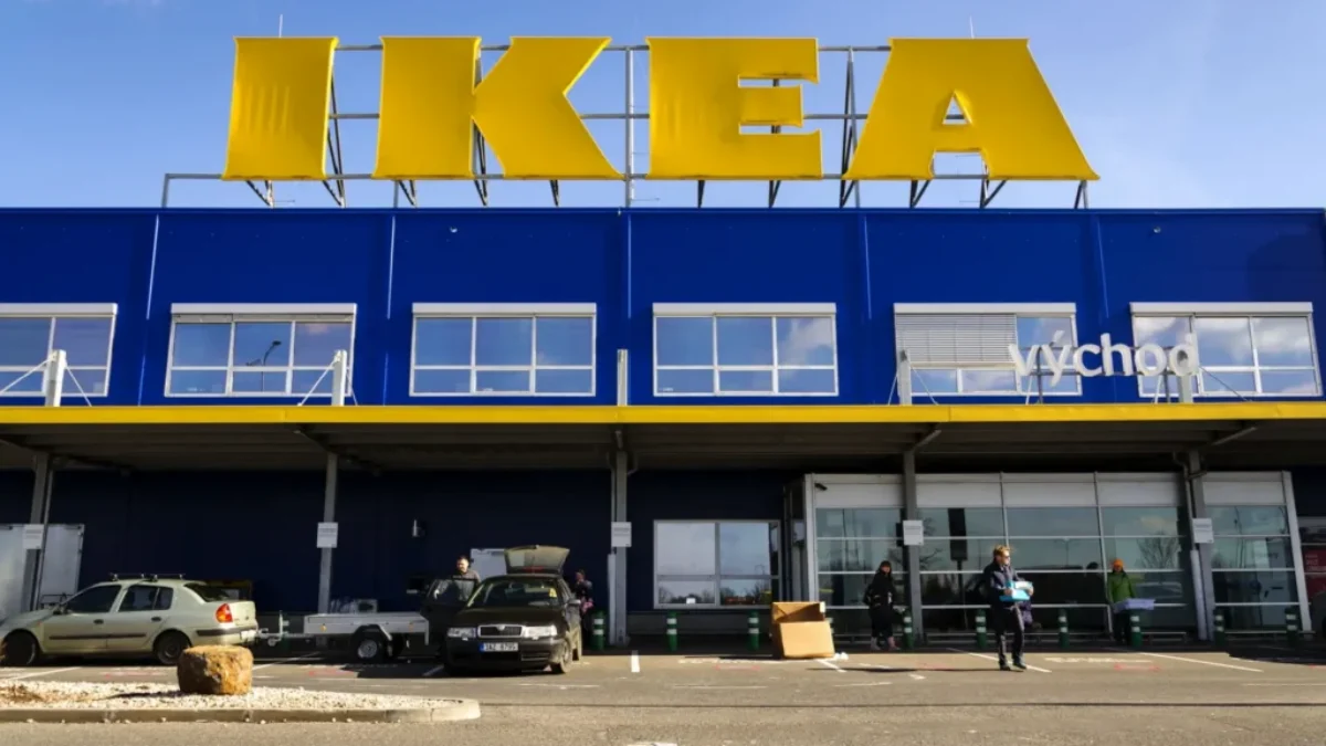 budova obchodního domu Ikea