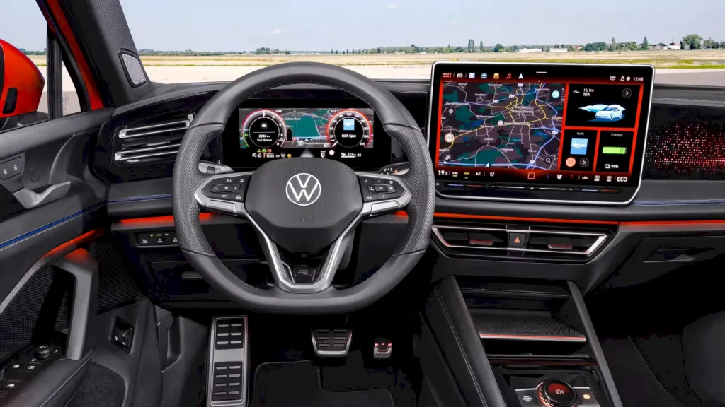 VW Tarion interiér