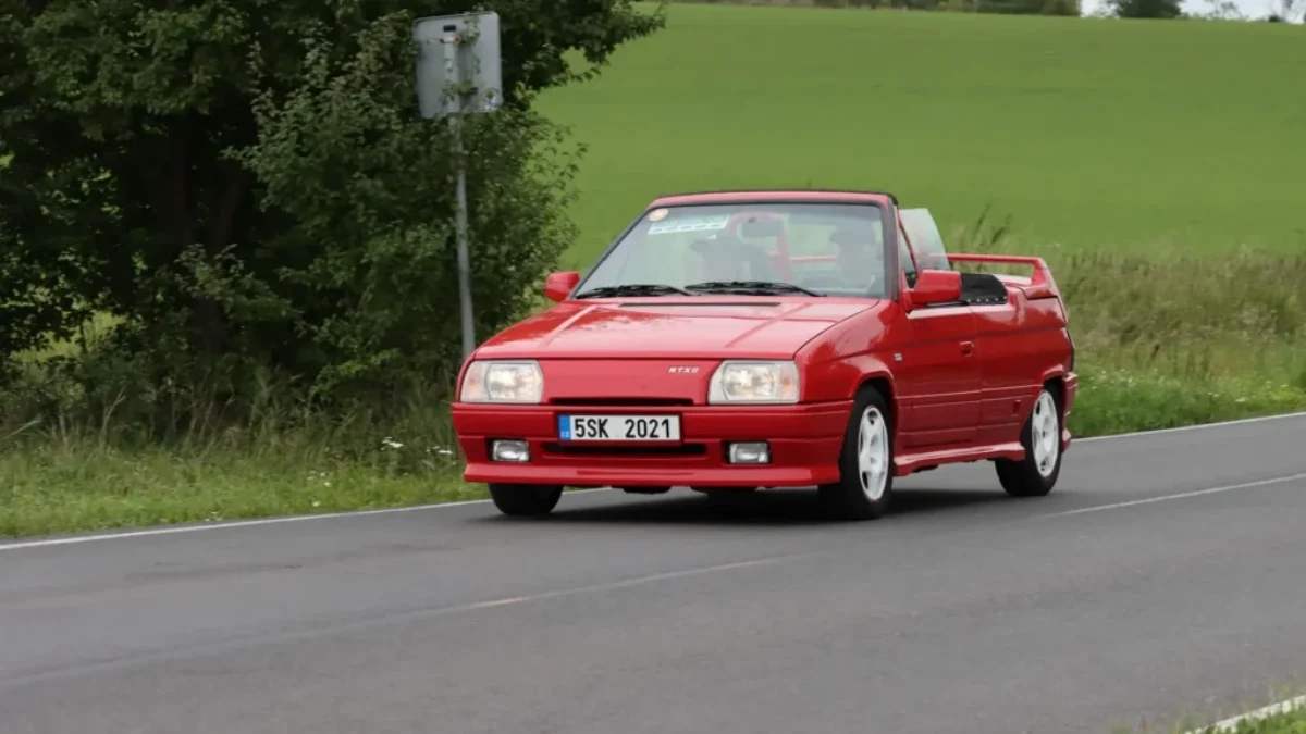MTX Roadster na silnici
