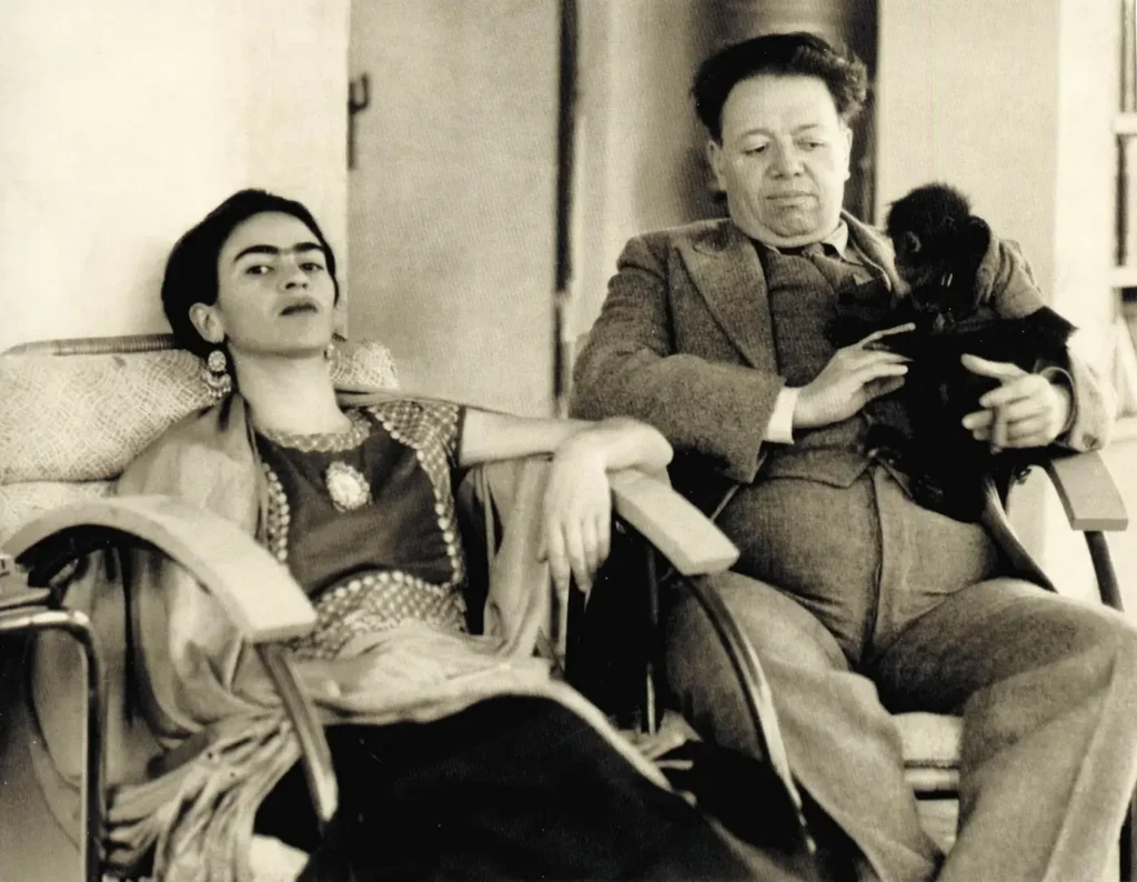 Frida Kahlo s manželem - Techsvět Frida Kahlo s manželem