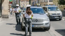 Policie dává pokutu