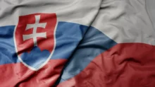Slovenská a Česká vlajka