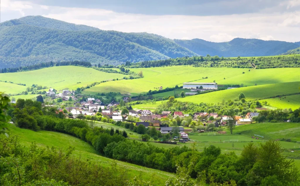 Vesnice na Slovensku