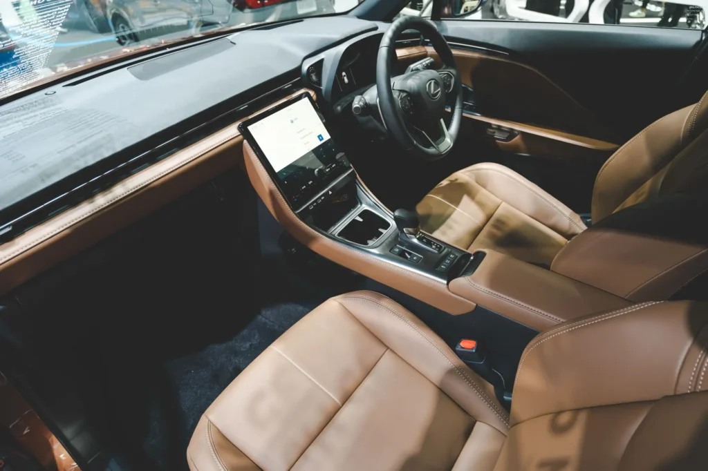 Interiér Lexus LBX
