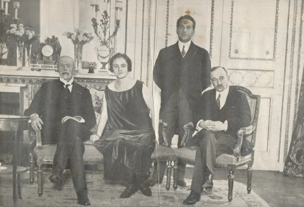 Prezident Masaryk a Edvard Beneš