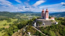 pohled na hrad Banská Štiavnica