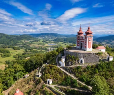 pohled na hrad Banská Štiavnica