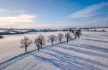 Krajina ve sněhu