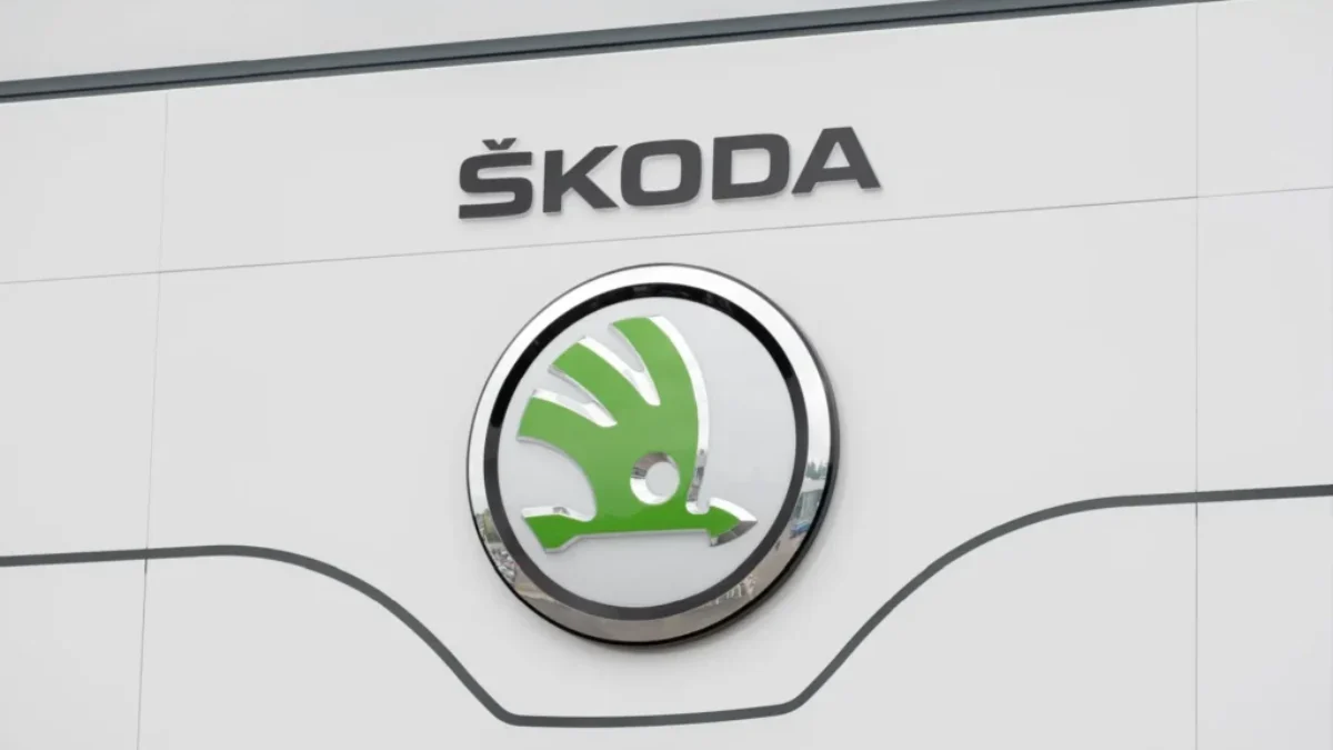 Starší logo značky Škoda Auto Logo Škoda