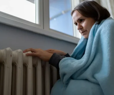 žena u topení