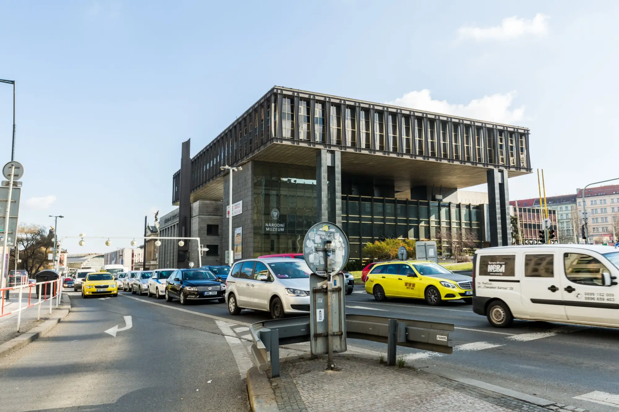 Dopravní zácpa Praha