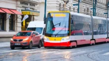 tramvaj v Praze