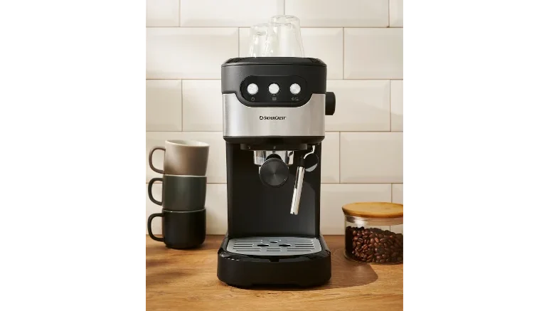 Stroj na espresso z Lidlu
