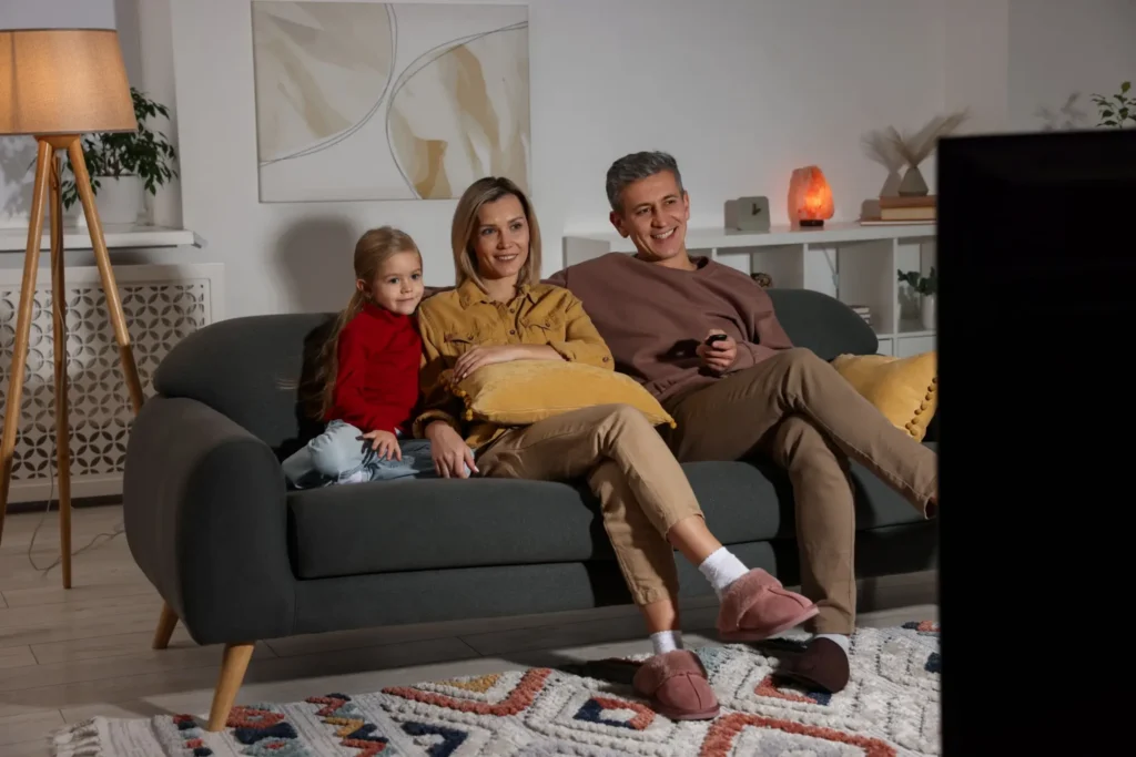 Rodinu u televize