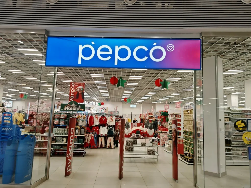 Pepco v Česku s vánočním zbožím